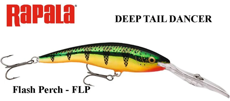 Vobleris Rapala Deep Tail Dancer FLP Flash Perch 9 cm