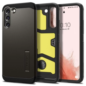 Dėklas Spigen SPIGEN TOUGH ARMOR GALAXY S22 GUNMETAL