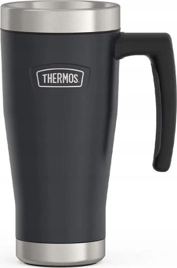 Termokubelis Thermos Icon 470ml, granito spalvos, su rankena