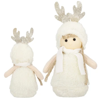 Dekoracija, "Lėlė" Springos Doll CA1002, 20 cm, balta