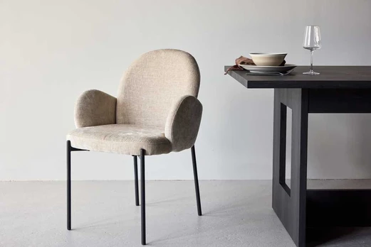 Venture Design Valgomasis kėdė, Blom 2 vnt., Beždžionėspalvė