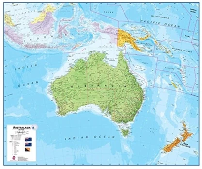 Australasia laminated