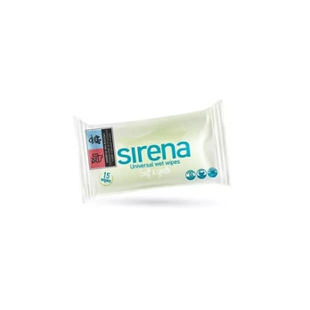 Drėgnos servetėlės Sirena, 1 sl