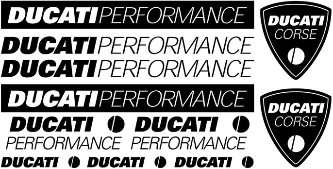 Ducati performance motociklo lipdukai – TR-316