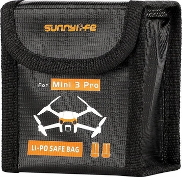 Sunnylife KREPŠYS DĖKLAS LI-PO - 2x akumuliatorius do DJI MINI 3 PRO