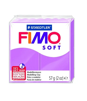 Modelinas FIMO SOFT, 57 g, levandų violetinė sp.
