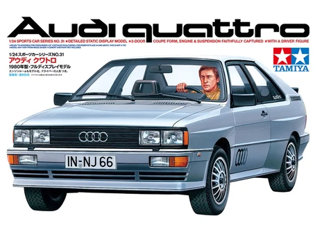 Tamiya - Audi quattro, 1/24, 24031