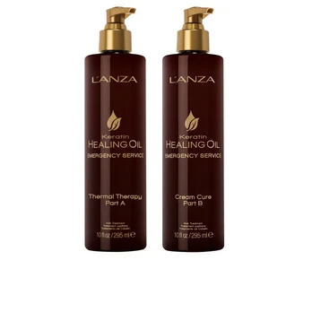 KERATIN HEALING OIL EMERGENCY BACK BAR set 2 pz