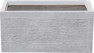 Beliani Pot 50 x 23 x 24 cm baltas MYRA