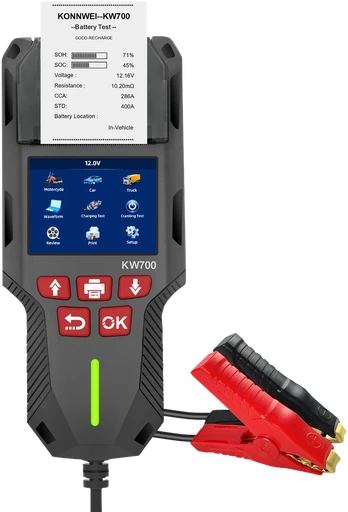 Miernik, tester baterii Konnwei KW700