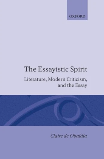Essayistic Spirit