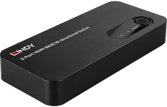 LINDY 2 Port HDMI 8K60 Bidirektionaler Switch
