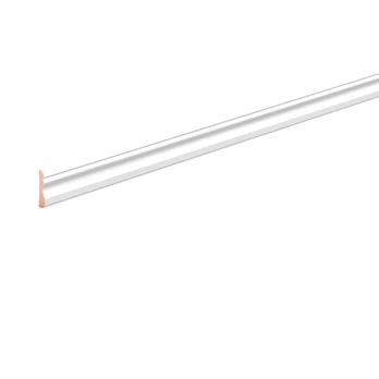 Grindjuostė Domoletti 717511, 2400 cm x 6.9 cm x 1.5 cm, balta sp.