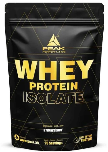 Peak Whey Protein Isolate 750 g. (Blueberry Vanilla skonis )