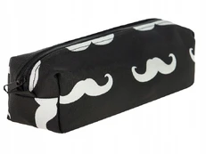 Penalas Mustache, 20 cm x 6 cm, balta/juoda kaina
