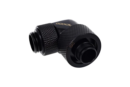 Alphacool 90° kampo adapteris, 1/4"–16/10 mm (17236)