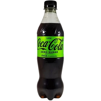 Gaivusis gėrimas COCA-COLA ZERO LIME, 500 ml