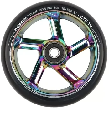 None Ratu tvērējs Ethic Acteon Wheel 110mm Rainbow