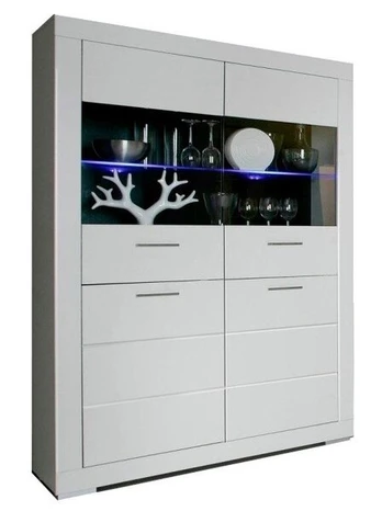 Vitrina Snow SNWV622B, balta