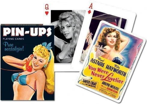 Kortos pojedyncze Pin-ups PIATNIK