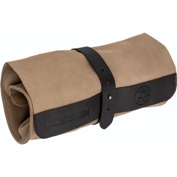 Kirschen Kirschen Leather roll-up bag, empty 12 compartments