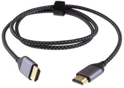 Mercodan HDMI 2.1 kabelis, 1,0m, 8K@60Hz, 48Gbps, HDMI: Han -