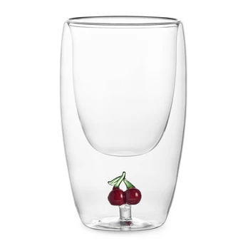 Stiklinė Ambition Tutti Cherry, stiklas, 0.35 l