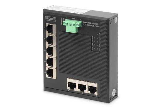 Maršrutizatorius Assmann DIGITUS DN-651127 - switch - 8 jungtys