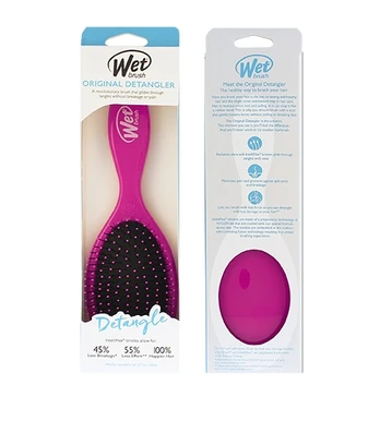 Plaukų šukos Wet Brush, rožinė