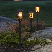 "Flame Mini LED" saulės šviesos diodų lemputė, 3 vnt