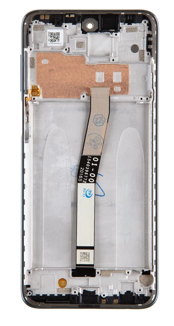 Dėklas For_Xiaomi LCD Ekranas + Touch Unit + Front Cover for Xiaomi Redmi Note 9 Pro|9S|9 Pro Max Interstellar Gray
