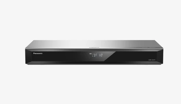 Vaizdo grotuvas Panasonic DMR-UBC70EGS Blu-Ray įrašymo įrenginys 3D Sidabrinis