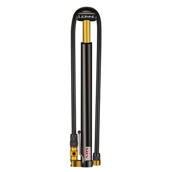 Lezyne Micro Floor Drive HP pastatoma pompa / Gloss Juodas