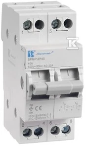 Spamel MODULINIO TINKLO-GENERATORIAUS 2P JUNGIKLIS