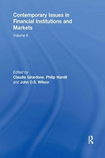 Contemporary Issues in Financial Institutions and Markets