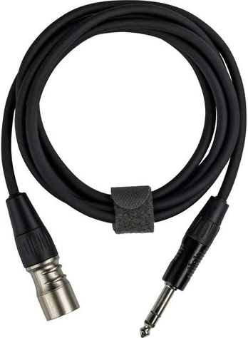 Fuj:tech 6,3 mm TRS – XLR uros signaalikaapeli, 7 m, musta