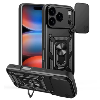 Dėklas Telforceone Defender Slide case for iPhone 17 Pro 6,3' juodas