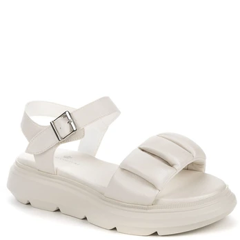Basutės moterims, Smėlio, SANDALS