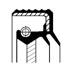 CORTECO CO49376344 Drive shaft seal