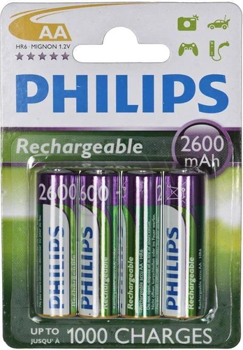 PHILIPS MULTILIFE AA 4 BLISTINIAI NIMH 2600