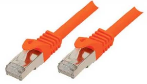 Shiverpeaks RJ45 Patchkabel S/FTP, Cat7 LSZH 50m oranžinis