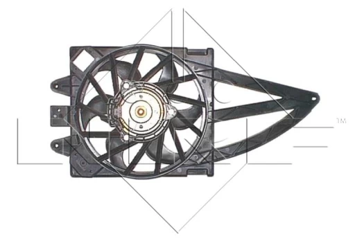 Ventiliatorius, radiatoriaus NRF 47240