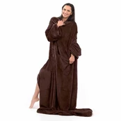 Pledas DecoKing Lazy, rudas, 150 cm x 180 cm kaina