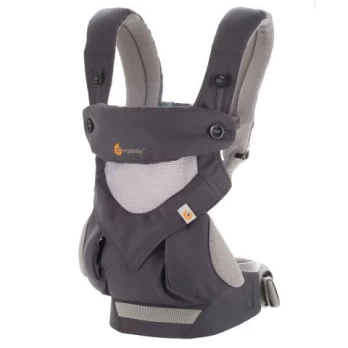 ERGOBABY nešioklė 360 COOL AIR, carbon grey, BC360PBLKGRY