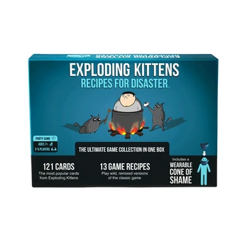 Stalo žaidimas Asmodee Exploding Kittens Recipes For Disaster, EN