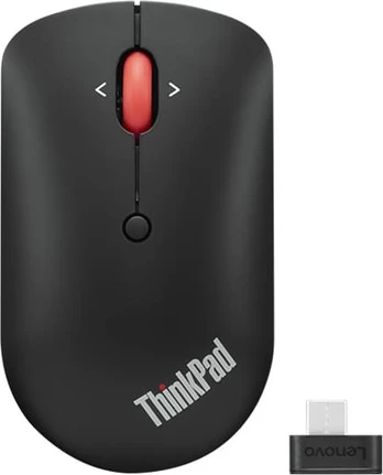 Lenovo | ThinkPad USB-C Wireless Compact Mouse | Black