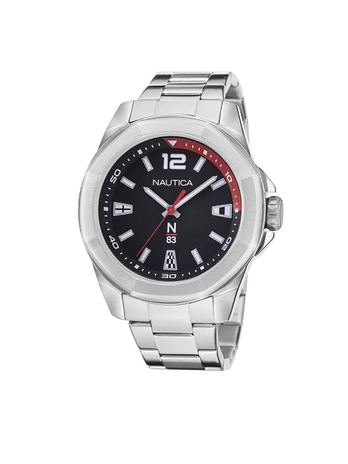 Nautica Laikrodis NAPTBF104 Sidabrinė
