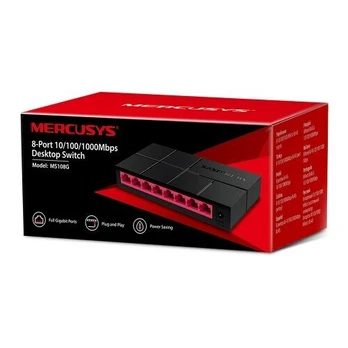 Mercusys Unmanaged Gigabit 8-Port Switch Black