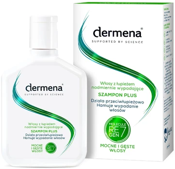 Šampūnas nuo pleiskanų Dermena Plus, 200ml