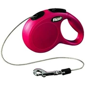 Automatinis pavadėlis Flexi New Classic, raudonas, 3 m kaina